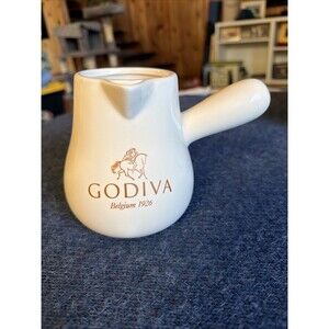 Godiva Chocolate Pot Pitcher Mug Belgium 1926 by Coastal Cocktails